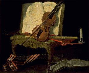 Still Life with a Violin